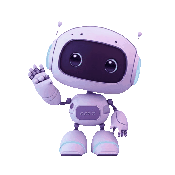 Waving robot assistant